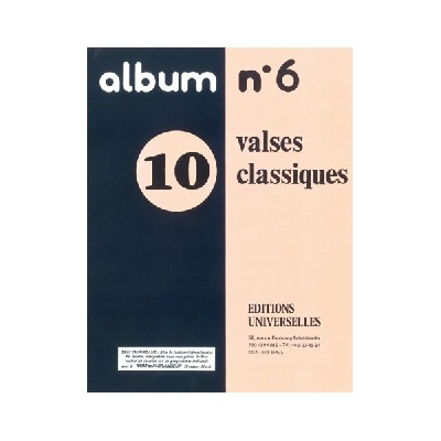 Album N6  10 Valses Classiques