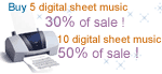 Digital sheet music